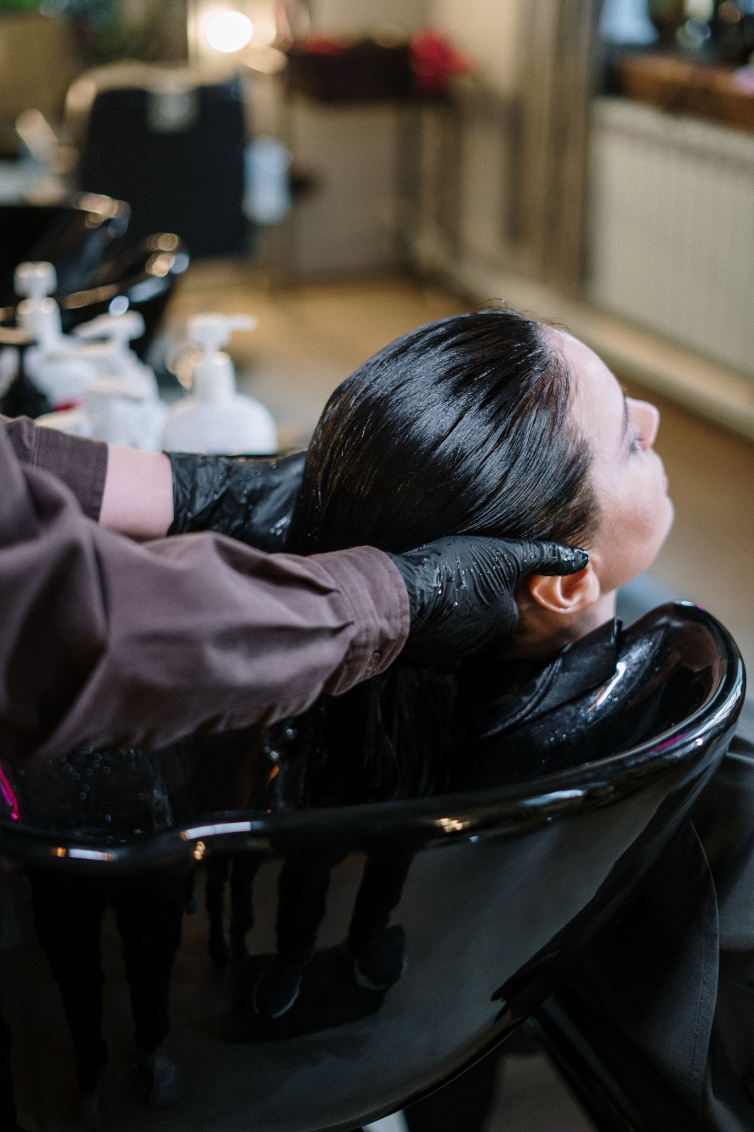 Hair creambath + massage